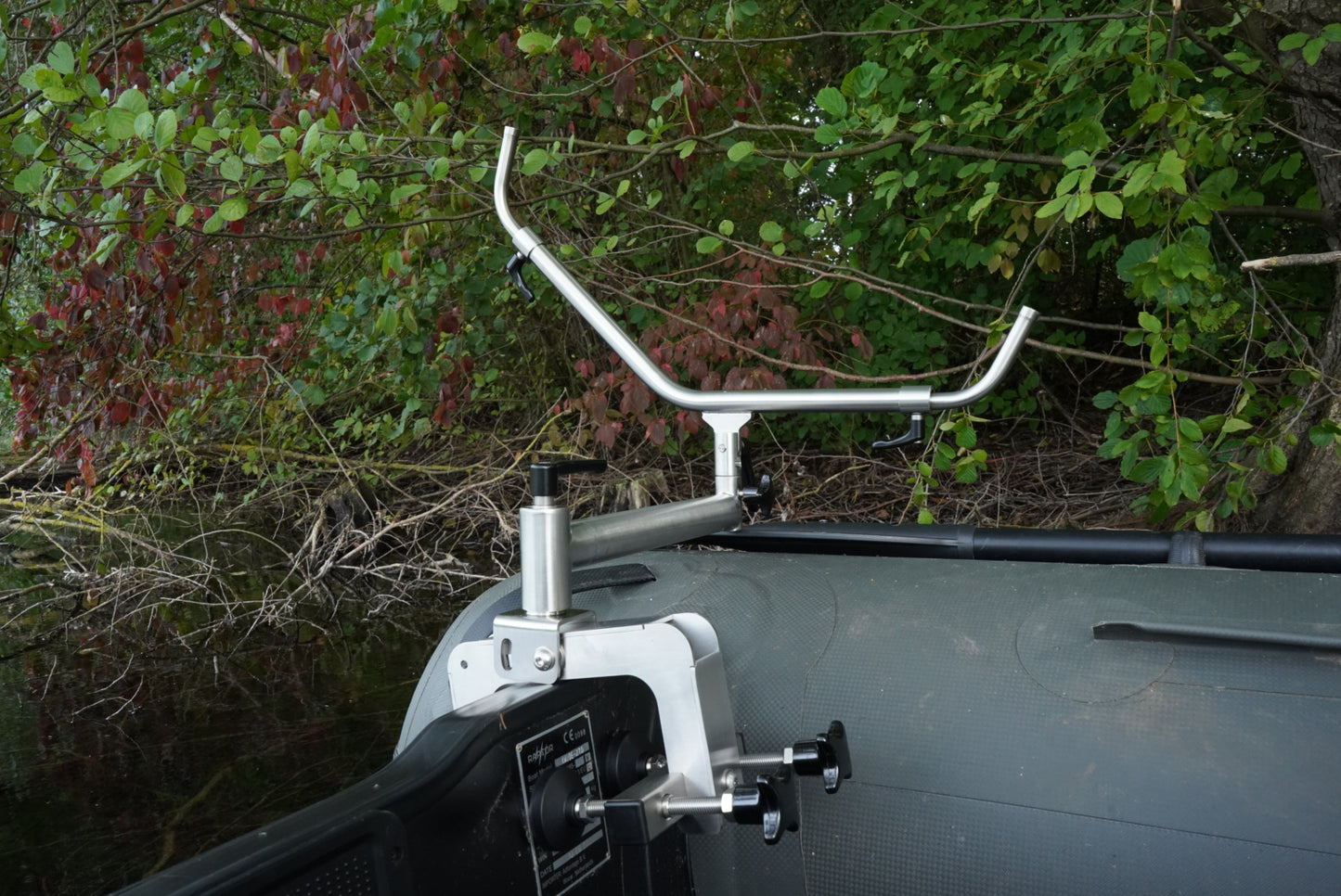 V1 Clamp Mount Boom L Edelstahl Klemmhalterung Bootshalterung