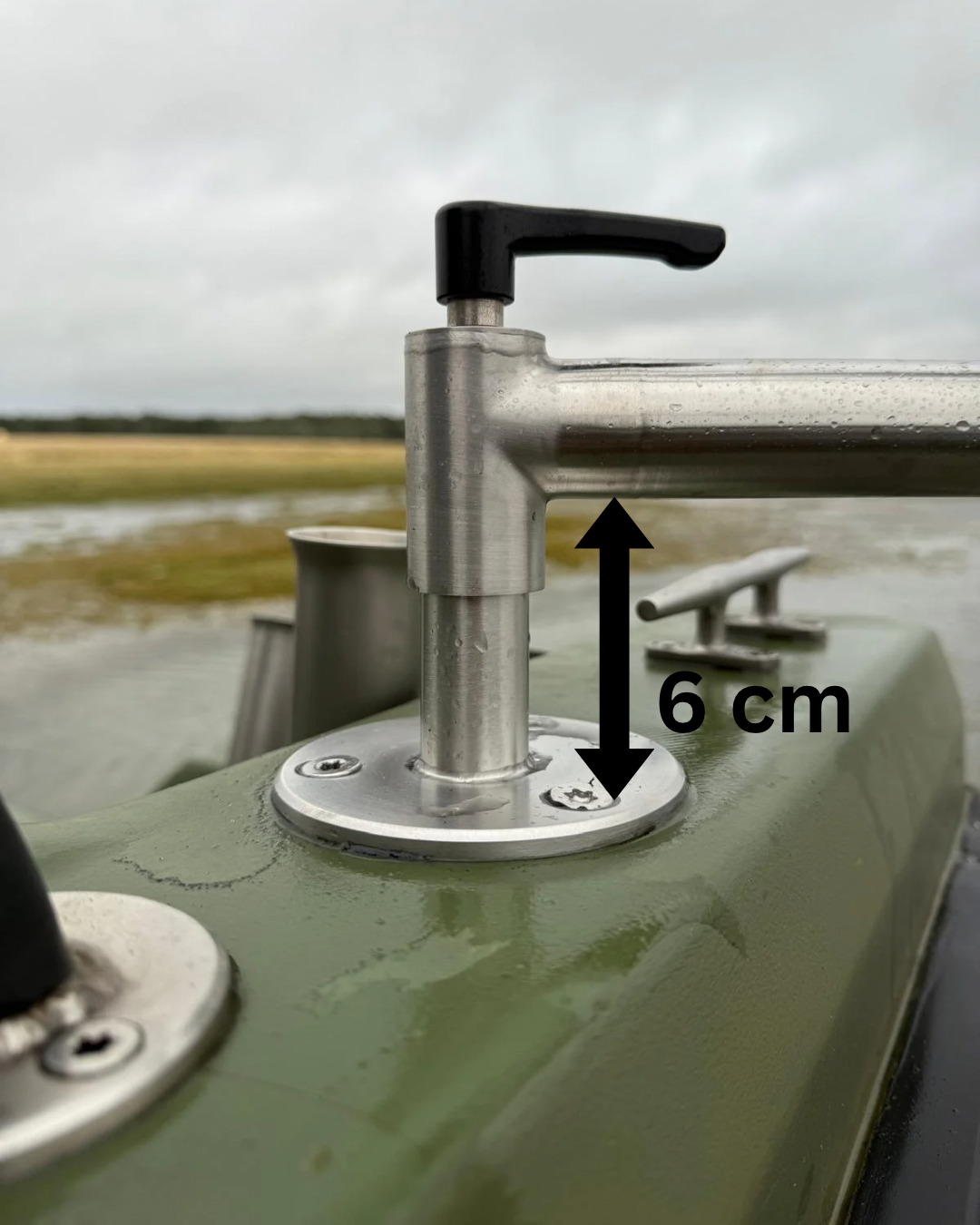V1 Marine Bracket – Auslegearm für das V1 Rod Pod Edelstahl