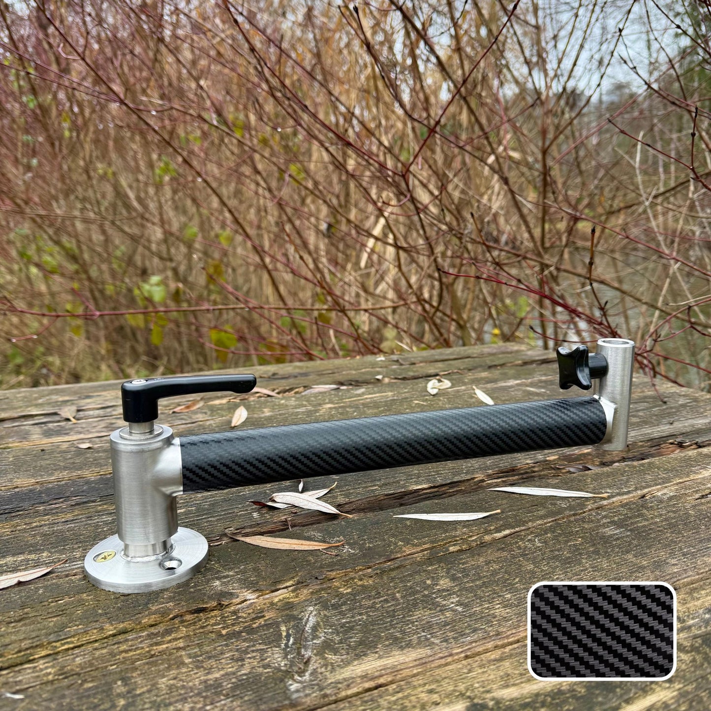 Carbon - Low V1 Marine Bracket für das V1 Rod Pod