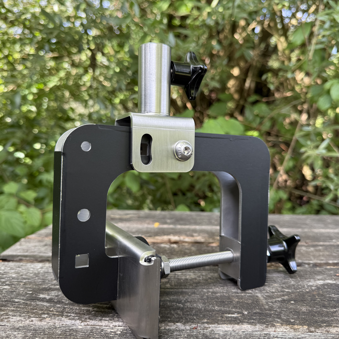 Black - V1 Clamp Mount L Klemmhalterung Bootshalterung