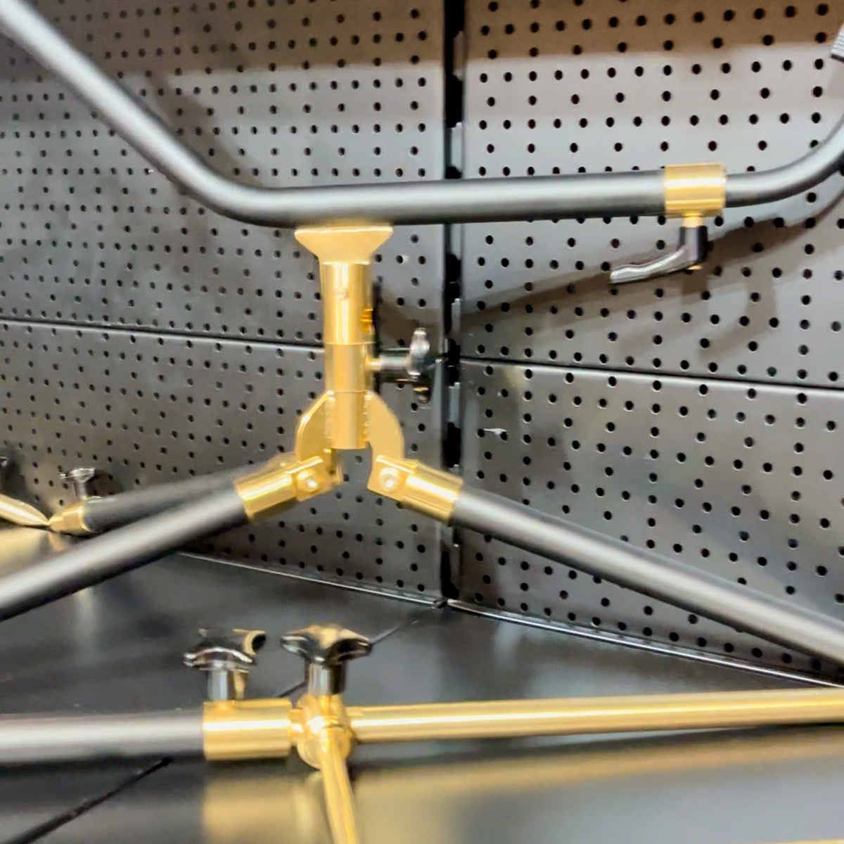 Gold Black - V1 Rod Pod Bundle inkl. Buzzer Bars 24 Karat vergoldet