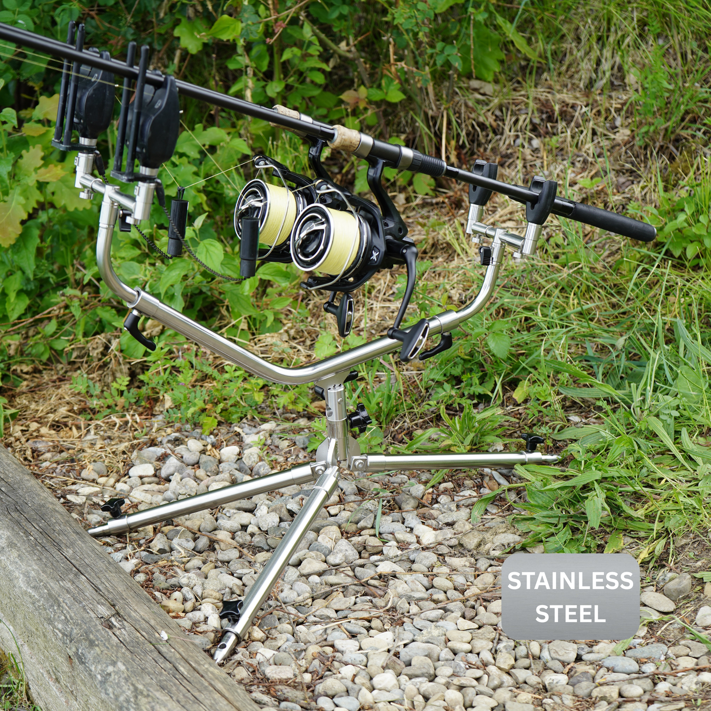 Angebot FREE BAG - Edelstahl - V1 Rod Pod Tri-Base