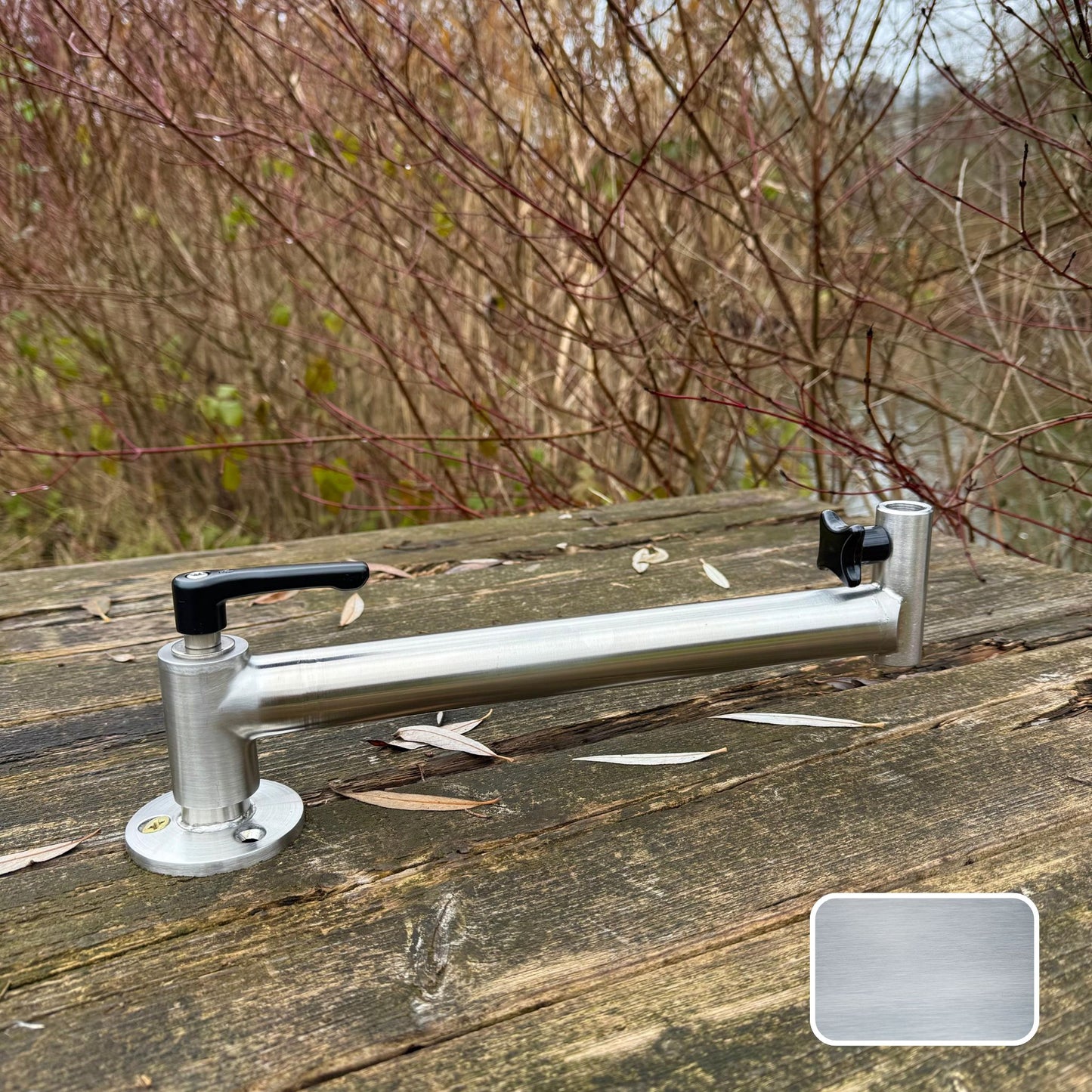 Edelstahl - Low V1 Marine Bracket für das V1 Rod Pod