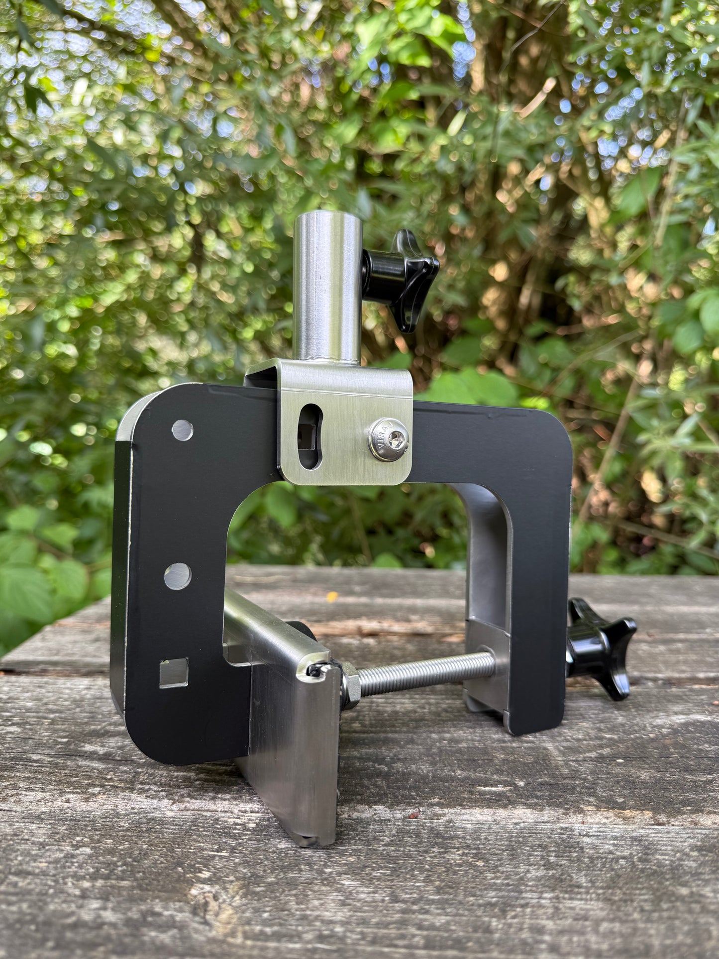 V1 Clamp Mount L Black Klemmhalterung Bootshalterung