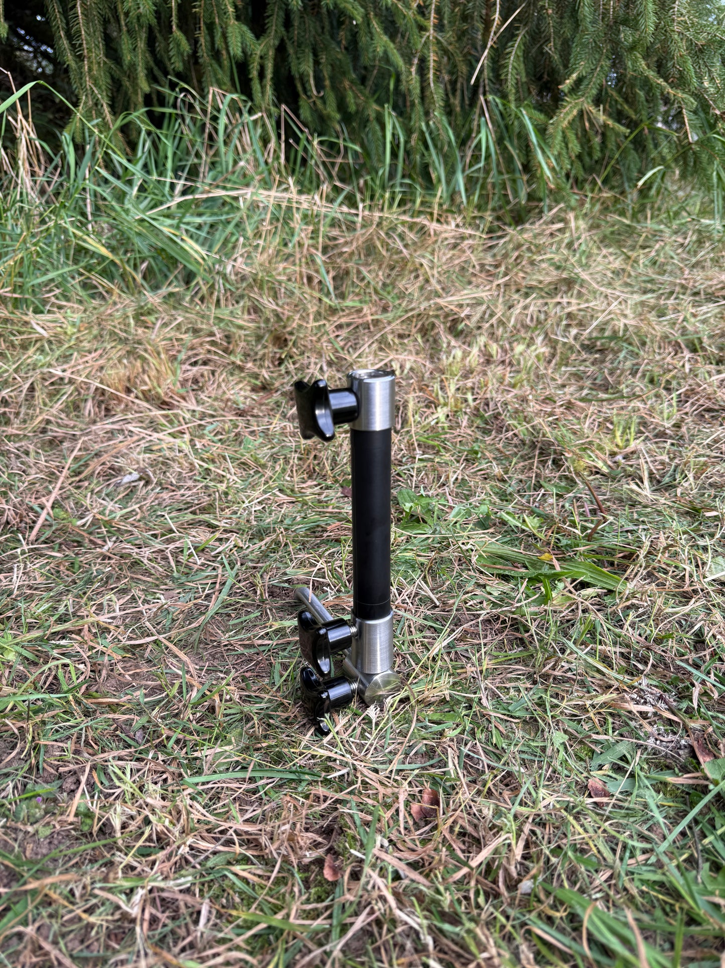 Rod Pod V1 Base Leg inkl. Base Stabilizer Spike Black
