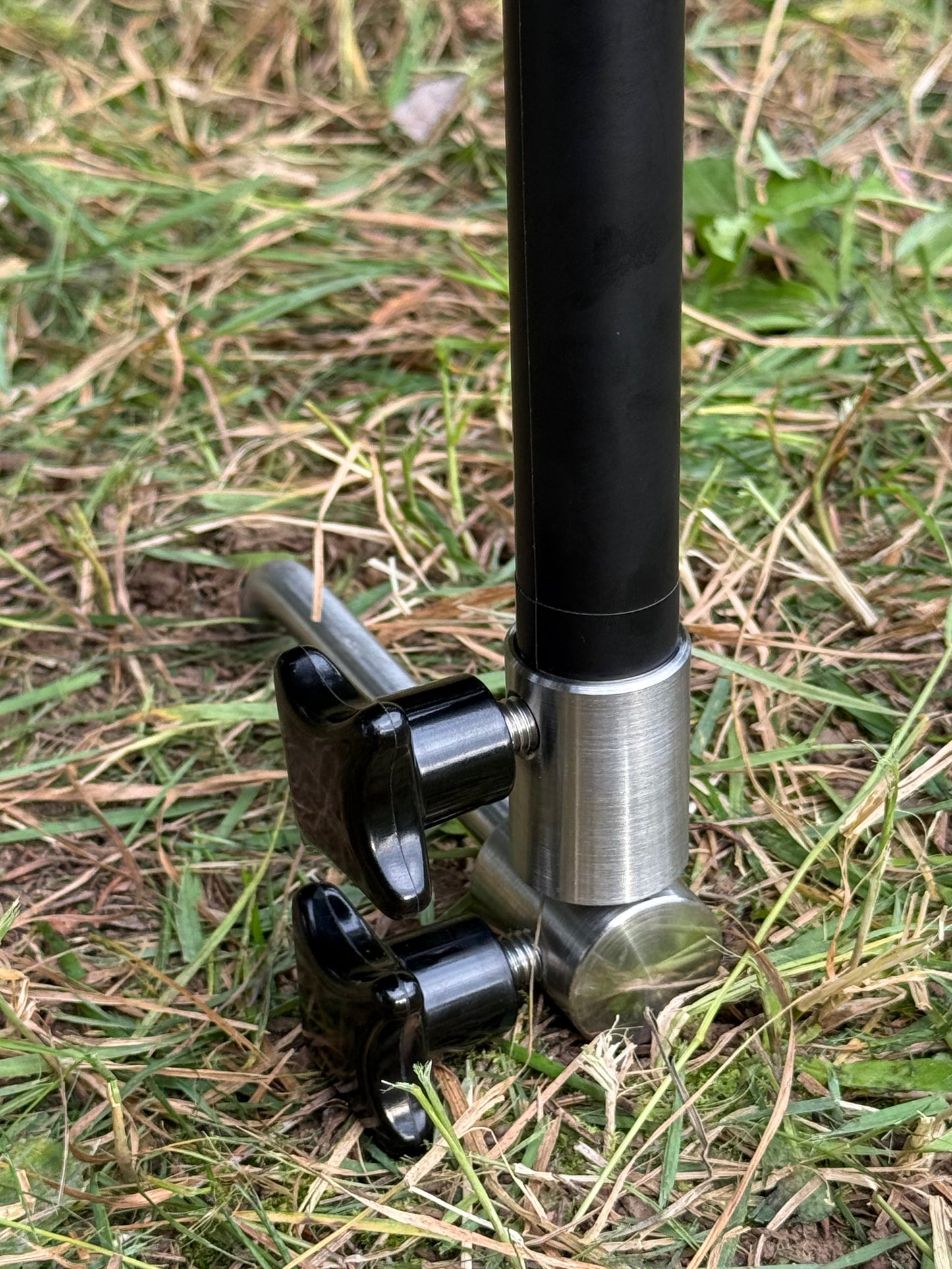 Rod Pod V1 Base Leg inkl. Base Stabilizer Spike Black