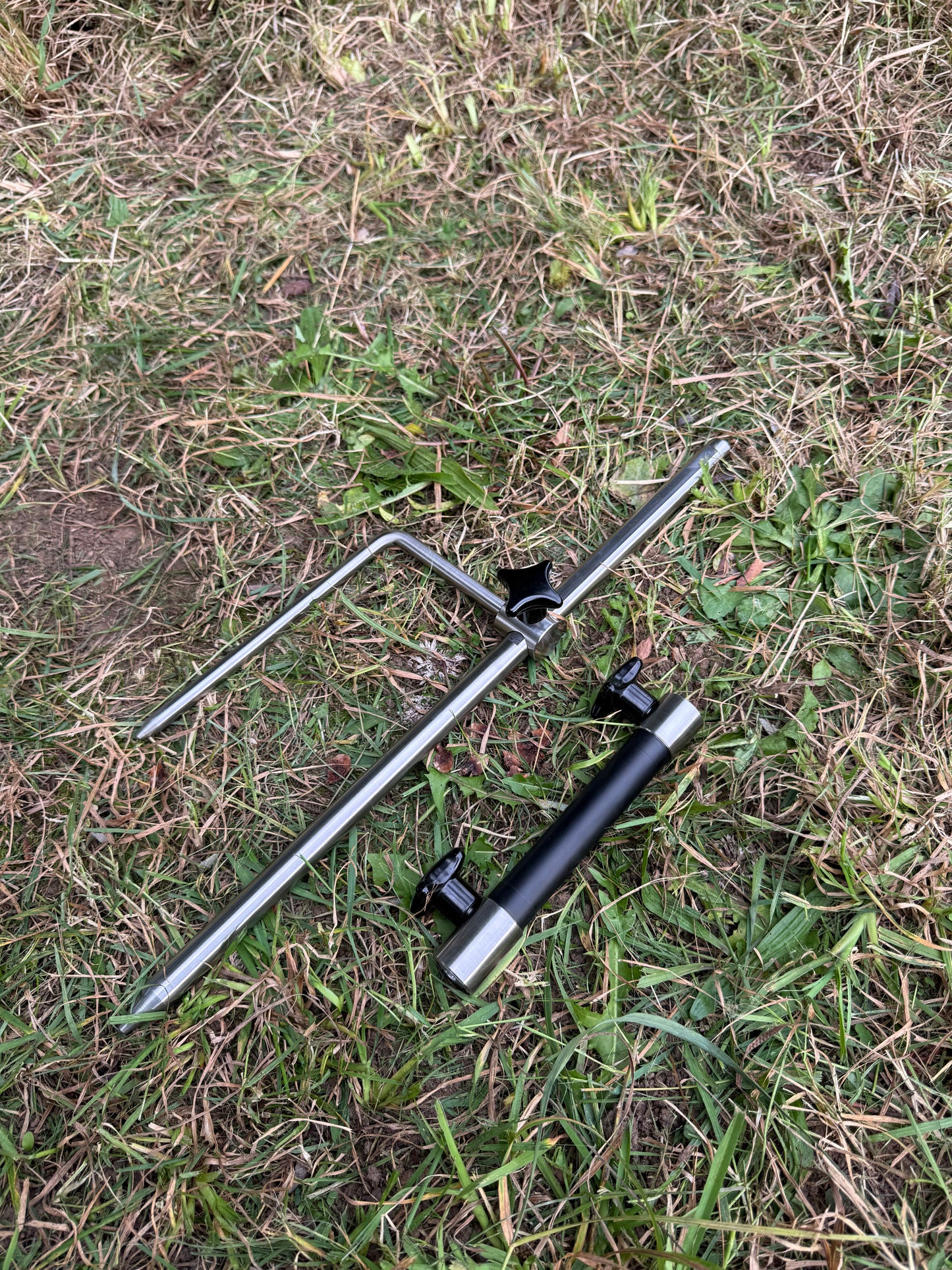 Rod Pod V1 Base Leg inkl. Base Stabilizer Spike Black