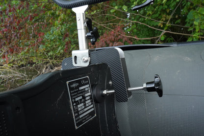 V1 Clamp Mount L Carbon-Optik Klemmhalterung Bootshalterung
