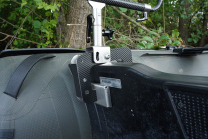 V1 Clamp Mount L Carbon-Optik Klemmhalterung Bootshalterung