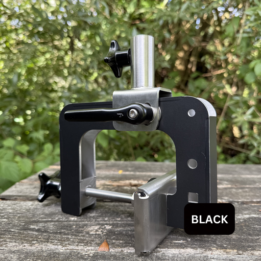 Black - V1 Clamp Mount L Klemmhalterung Bootshalterung