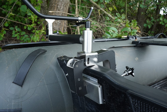 V1 Clamp Mount Boom L Black Klemmhalterung Bootshalterung
