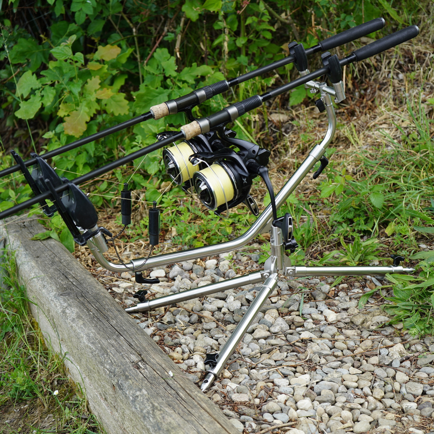 Edelstahl - V1 Rod Pod Tri-Base