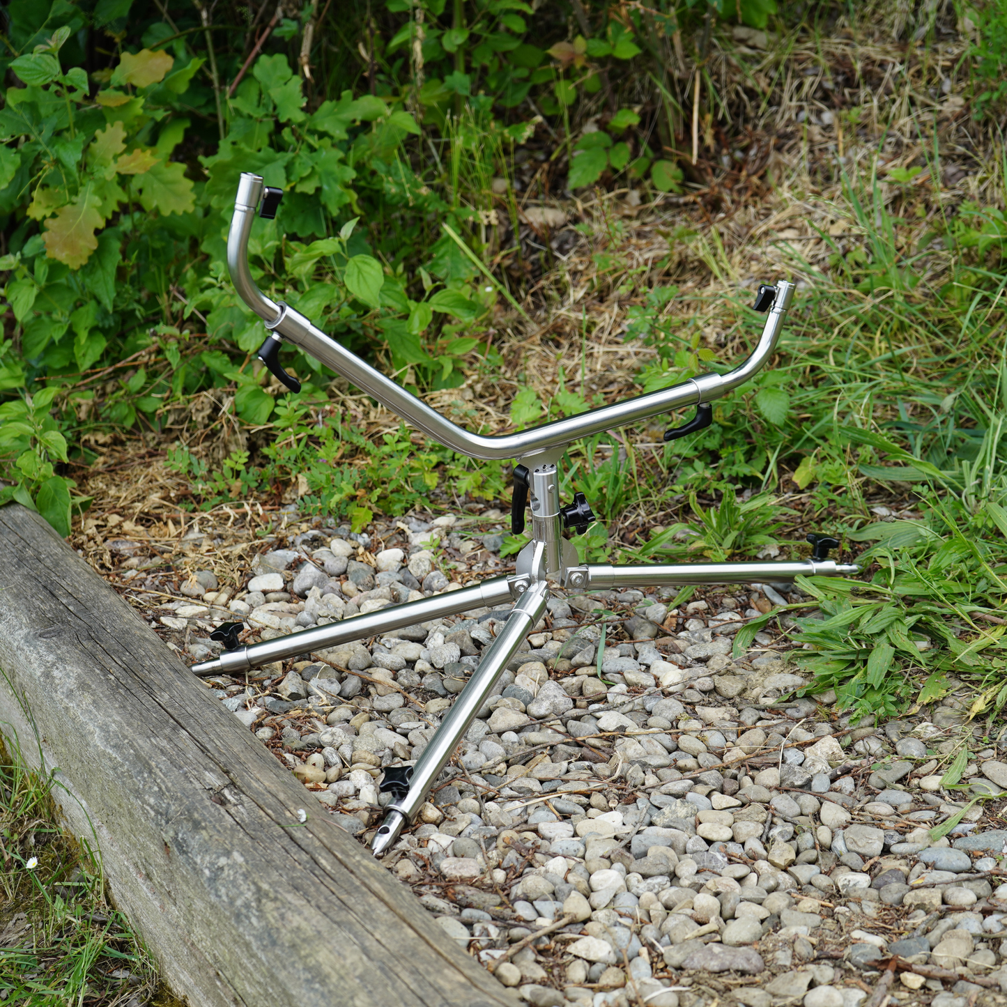 Edelstahl - V1 Rod Pod Tri-Base