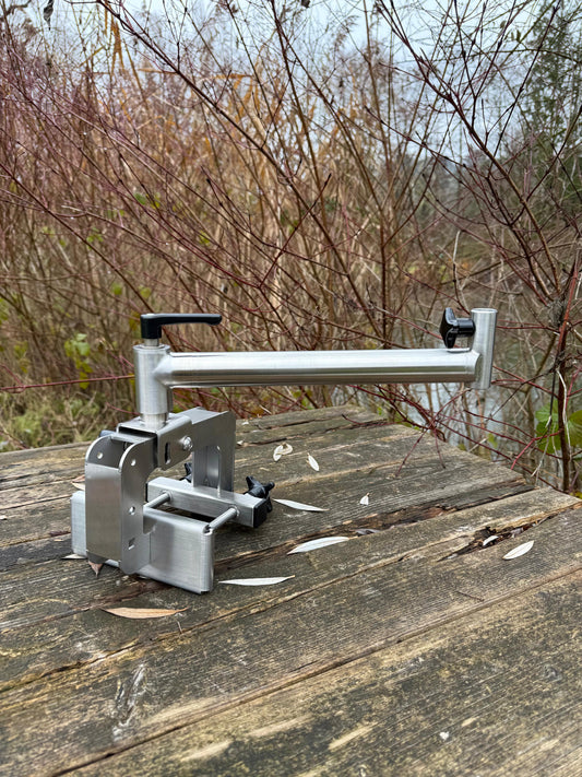 V1 Clamp Mount Boom L Edelstahl Klemmhalterung Bootshalterung