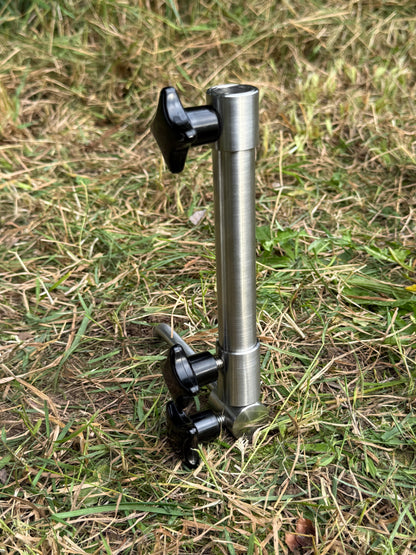 Rod Pod V1 Base Leg inkl. Base Stabilizer Spike Edelstahl