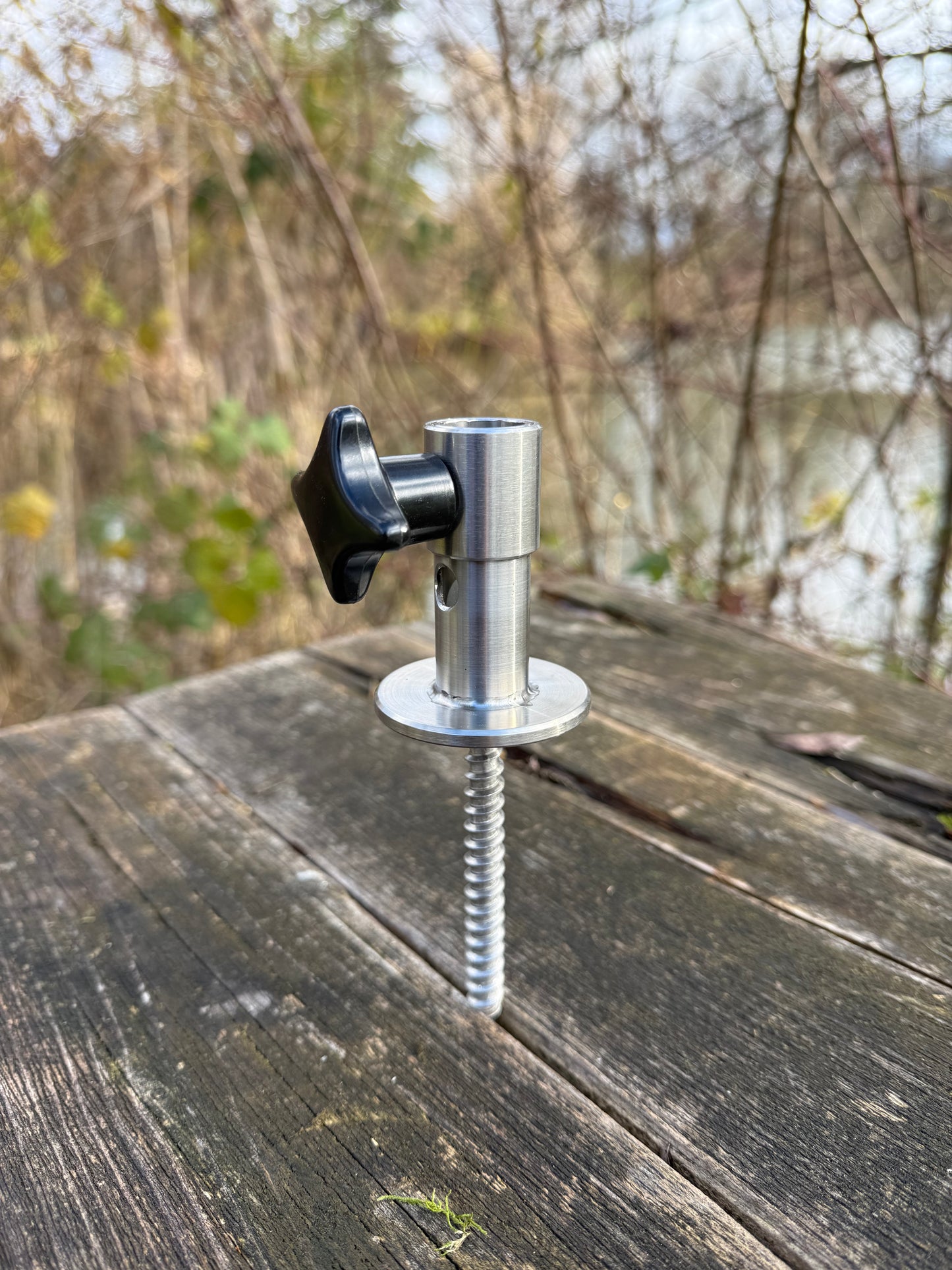 V1 Screw Mount Low Edelstahl