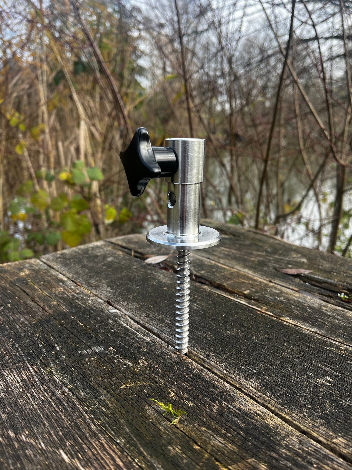 V1 Screw Mount Low Edelstahl