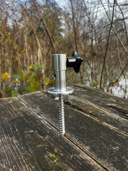 V1 Screw Mount Low Edelstahl