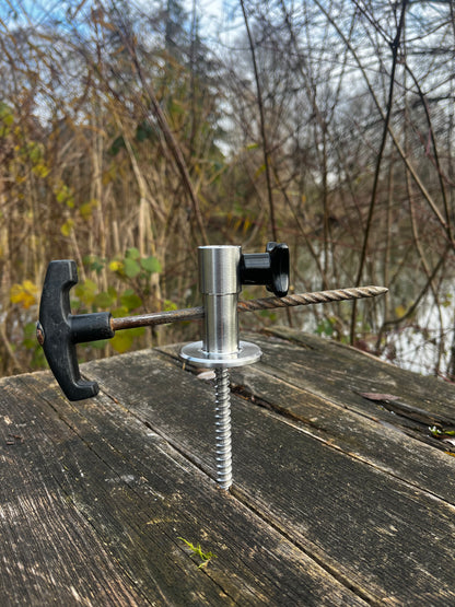 V1 Screw Mount Low Edelstahl