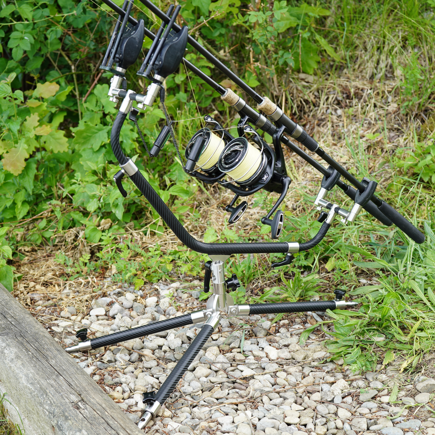 Carbon - V1 Rod Pod Tri-Base