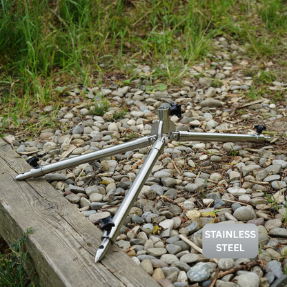 Edelstahl - V1 Tri-Base Single für V1 Rod Pod