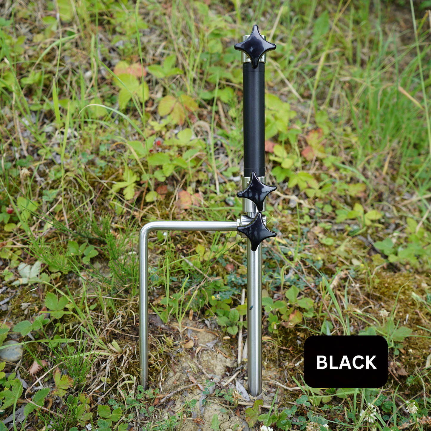 Black - V1 Rod Pod Base Leg inkl. Base Stabilizer Spike