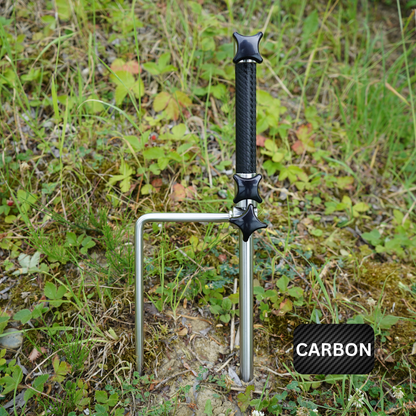 Carbon - V1 Rod Pod Base Leg inkl. Base Stabilizer Spike