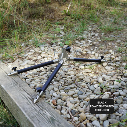 Black Powder-Coating - V1 Tri-Base Single für V1 Rod Pod